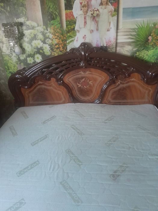 Продам двух стальную кровать