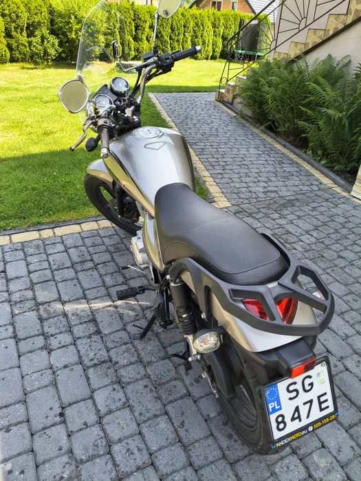 Motocykl Romet soft chopper 125