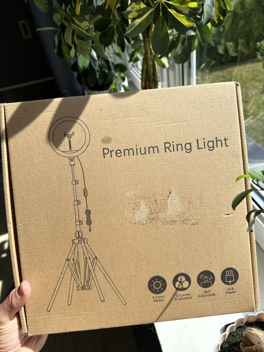 Lampa pierścieniowa LED 30CM STATYW Do zdjęć Pilot