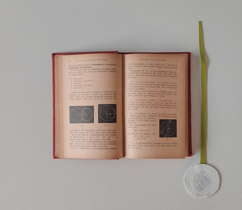 Biblioteca de Instrução Profissional, Elementos de geometria plana e