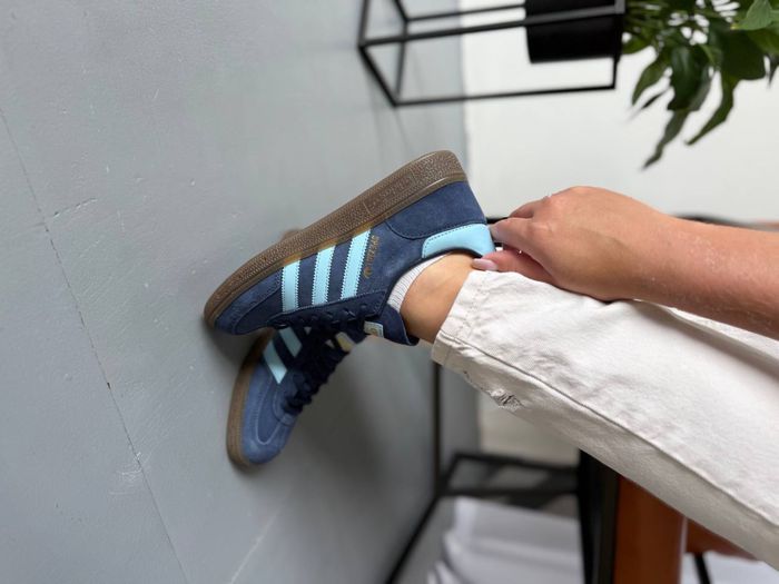 БЕЗ ПРЕДОПЛАТ‼️Кросівки Adidas Spezial Handball Blue(Сині),адідас,спеж