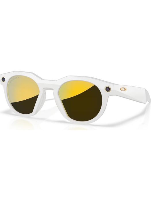 Smart okulary Oakley Meta HSTN - Warm Grey - Prizm 24K Polarized