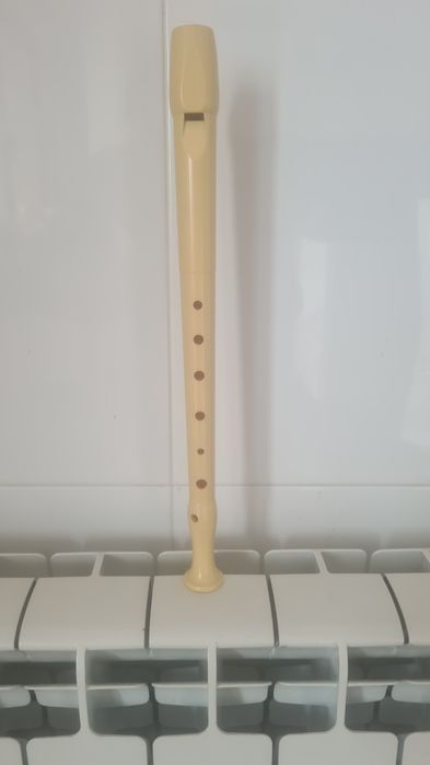 Flauta de bisel usada