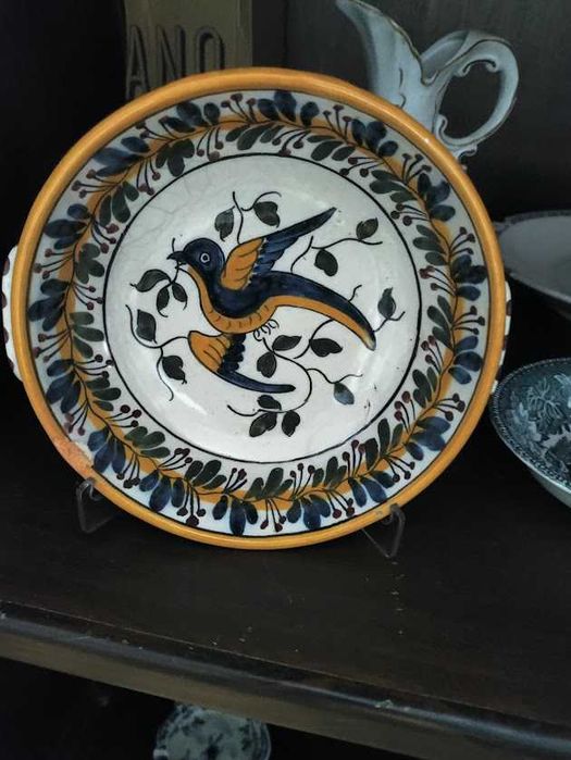 Taça escudela em faiança Viúva de Lamego