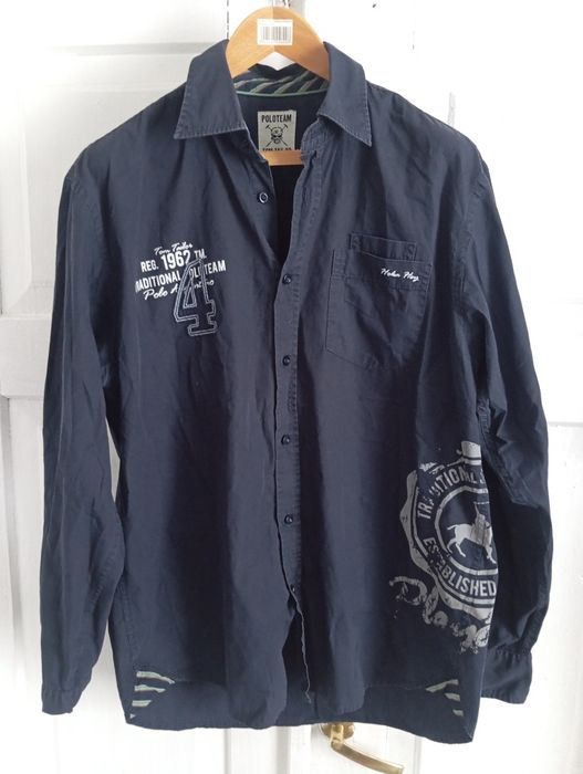 Koszula męska granatowa Tom Tailor r. L, XL