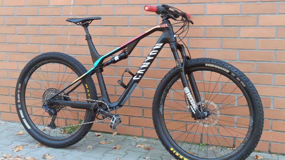 Rower XC/trail Canyon LUX CF 29" XL karbon koła sram rockshox