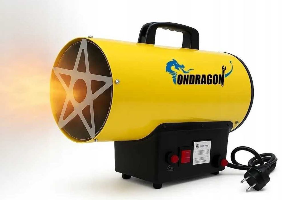 Газовий обігрівач Ondragon 15кВт | Польська теплова гармата + КЕШБЕК Обігрівач Газова пушка Дуйка | Нове