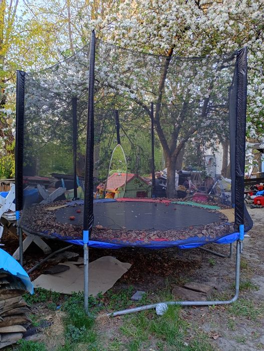 Trampolina 3 metry średnicy. Lubartów.