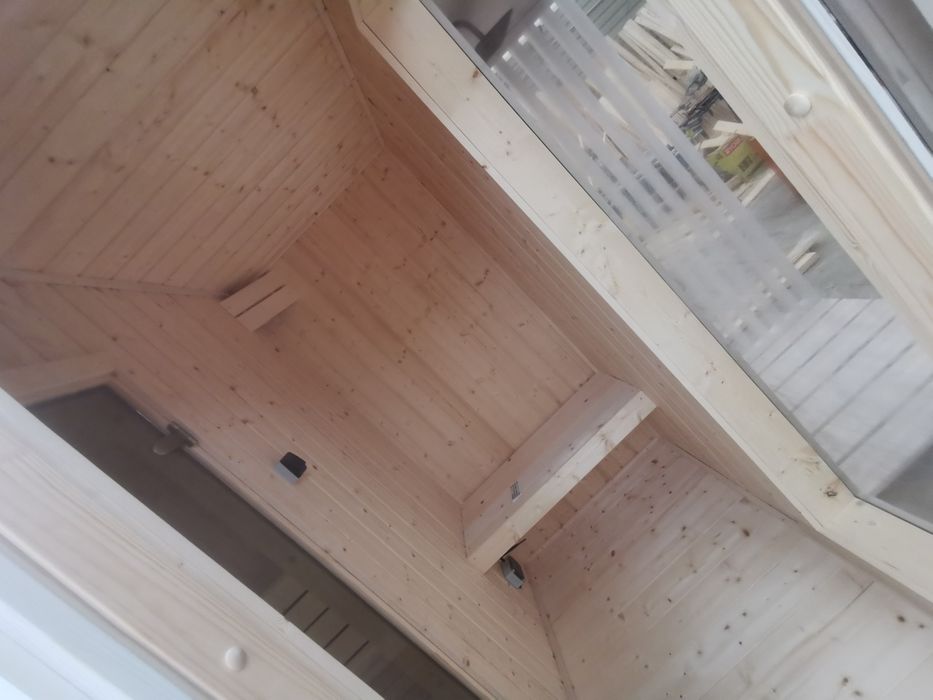 Sauna ogrodowa Premium 4,5x2 m Szatnia  Prysznic Piec  Komplet!