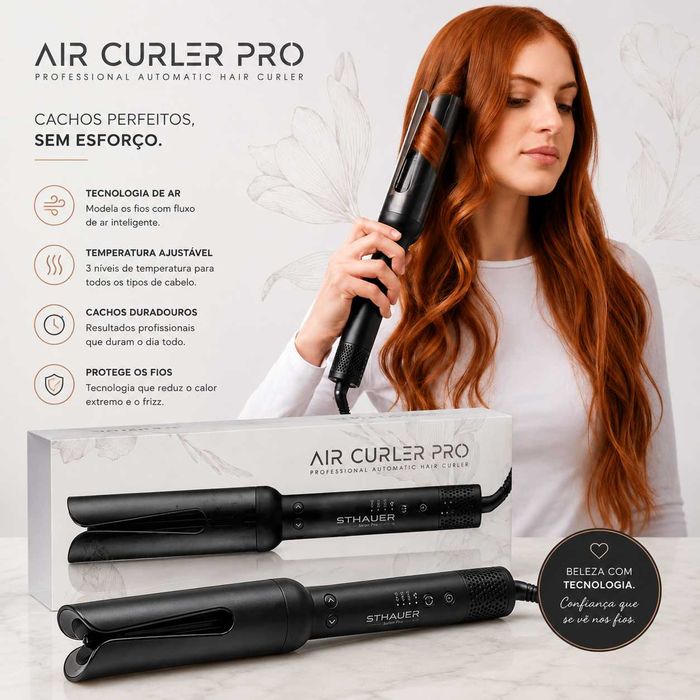 Modelador de Cabelo Automático Air Curler Pro Sthauer