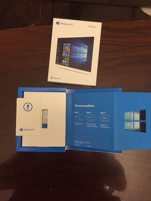 ПО Microsoft Windows 10 Home 32-bit/64-bit Ukrainian USB RS (не OEM)