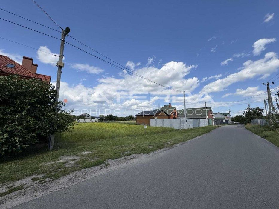 Тарасівка - Боярка Продаж ділянки 10 соток, чудове місце, асфальт, газ