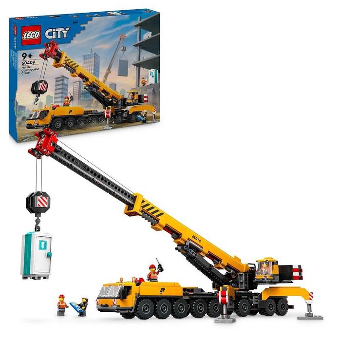 Klocki Lego City 60409 Żółty ruchomy żuraw