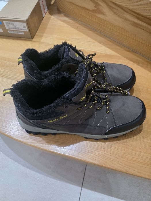 Męskie buty zimowe / trapery UNCLE SAM – Rozmiar 43 – Ocieplane futerk