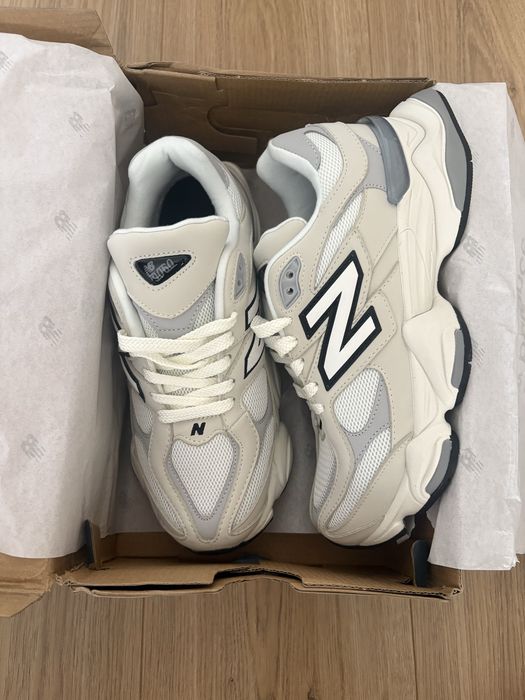 New balance 9060 sea salt with raincloud and black