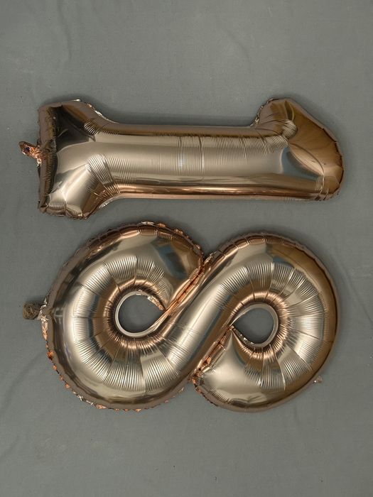 Balony foliowe - kolor różowy– używane i nowe