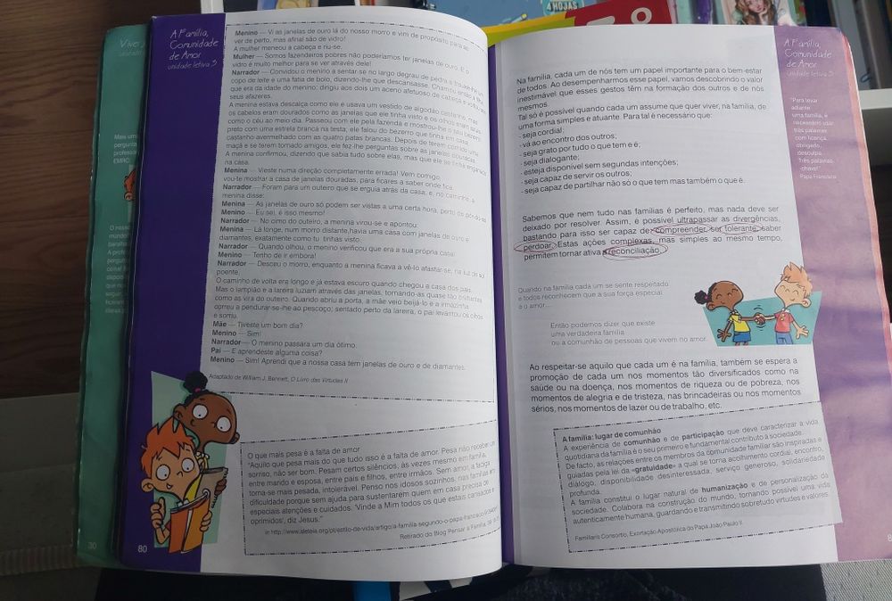 Conta comigo - manual EMRC 5° ano