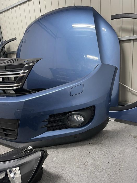 Передок морда Tiguan 1 Капот бампер крило Тігуан 1 Розборка Тігуан