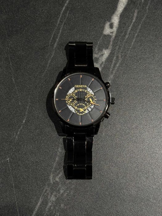 Zegarek meski czarny