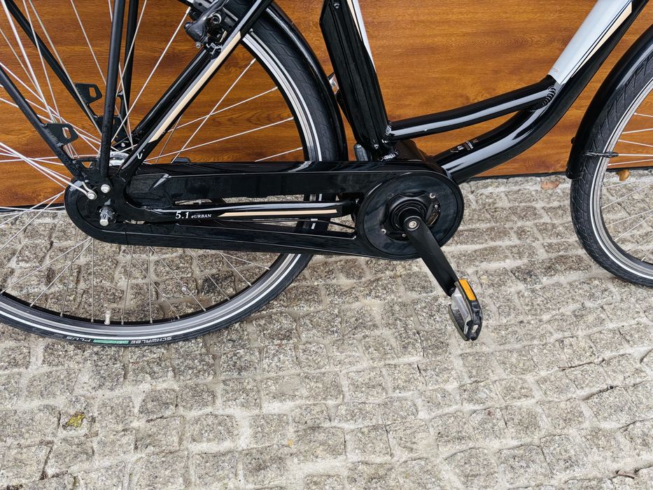 Elektryczna Victoria eUrban 5.1, centralny TranzX PST, niski przebieg