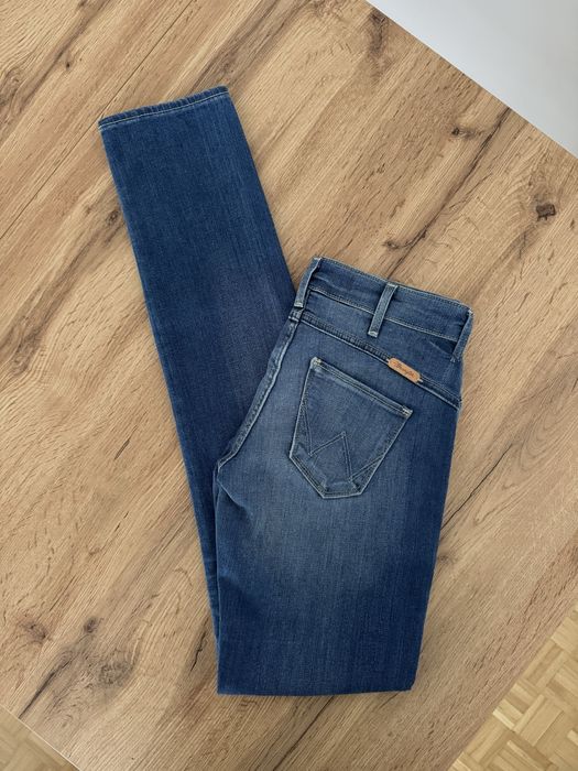 Wrangler Molly | W25 L32 - damskie spodnie jeansowe, skinny, niski stan