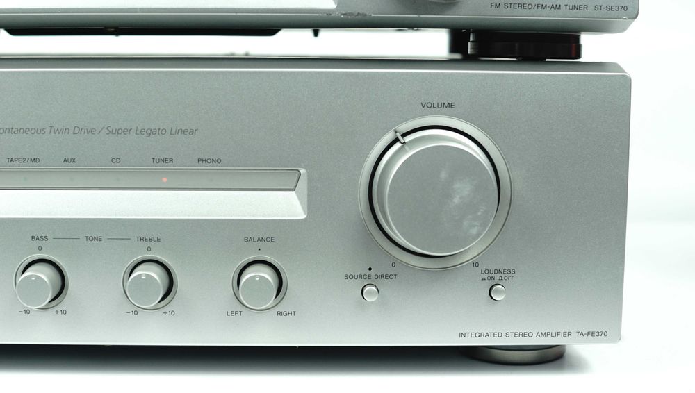Wzmacniacz Stereo SONY TA-FE370 + Tuner ST-SE370 * 2x70W 4-16 Ohm *
