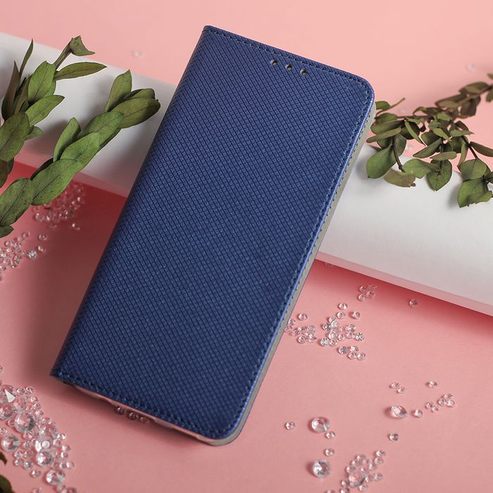 Etui Smart Magnet do Xiaomi 15T 5G granatowe