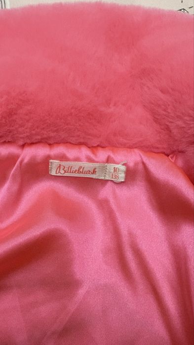 Casaco pelo rosa- Billie Blush