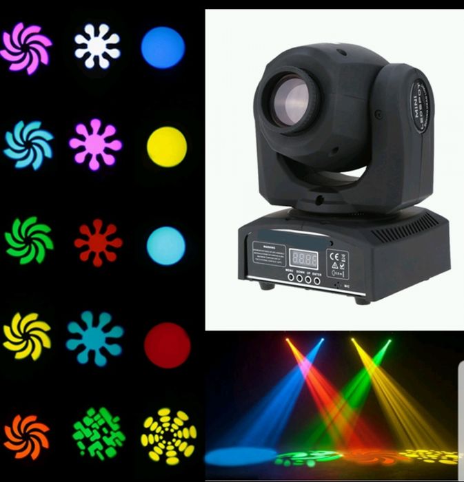 Moving head mini led spot 60w