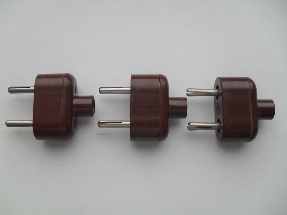 Вилка сетевая времен СССР.