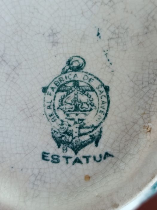 Açucareiro antigo Real Fábrica de Sacavém