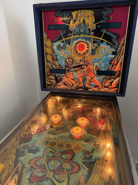Time Line Pinball - 1980 Gottlieb Barroselas E Carvoeiro • OLX.pt