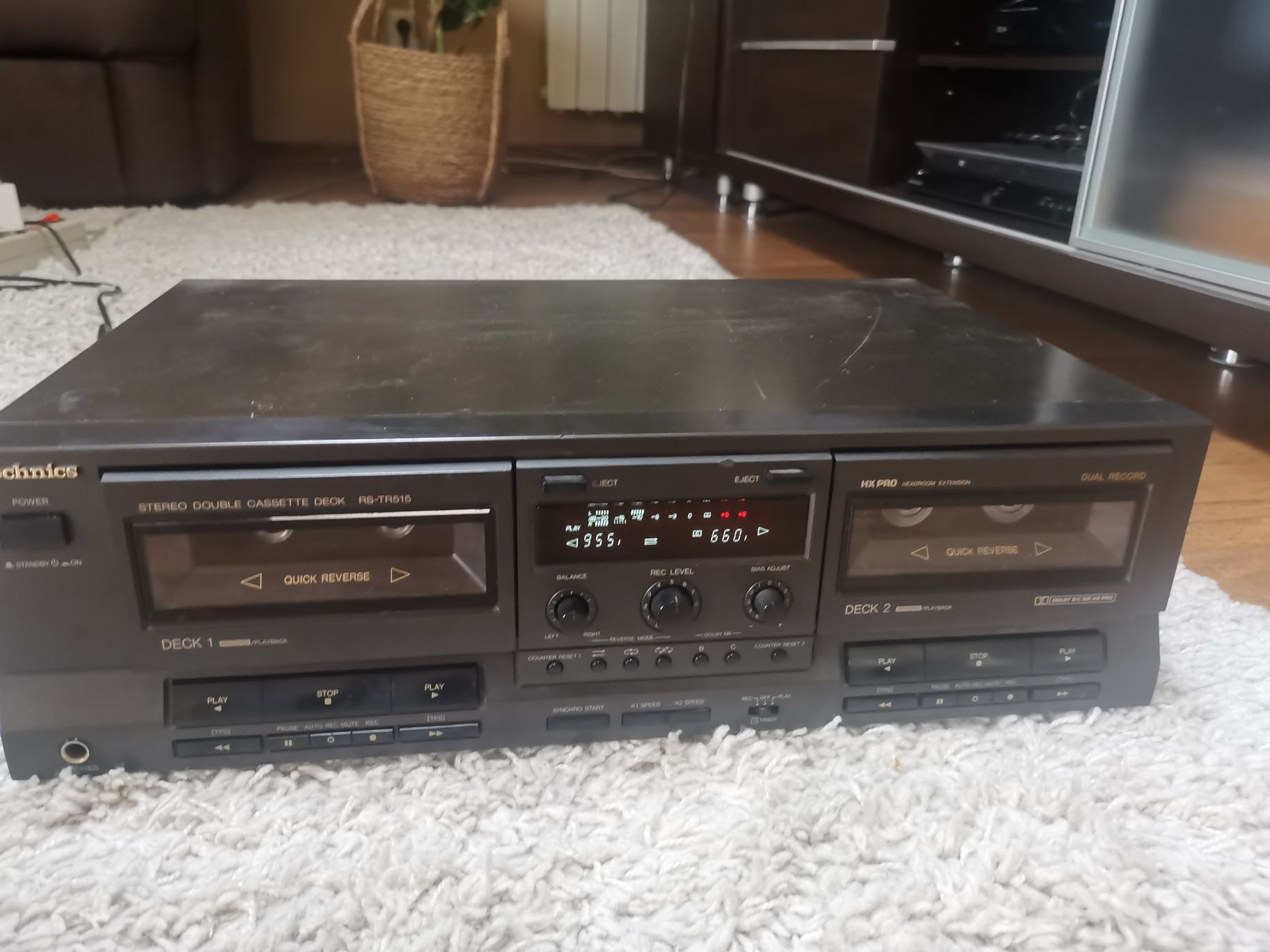 Technics Rs TR 515 magnetofon dwukasetowy 515 Chełm Śląski • OLX.pl