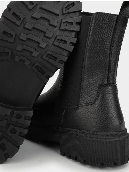 Стильні шкіряні челсі Braska на флісі, нові 36 розмір