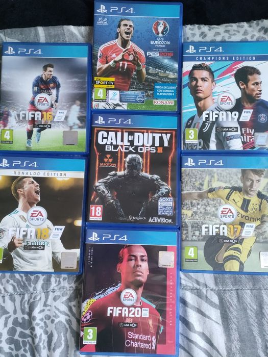 Jogos Usados PSP/PS2/PS3/PS4