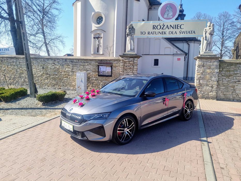 Auto do ślubu Octavia rs