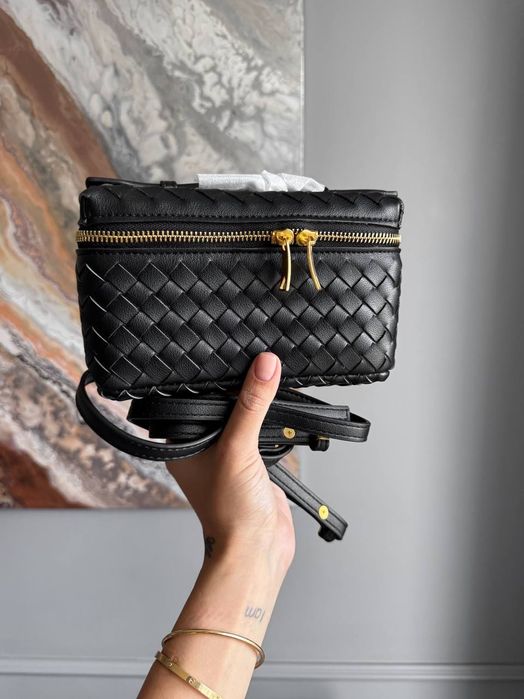 Bottega Veneta Bang Bang Bag in Black , жіноча сумочка , аксессуар