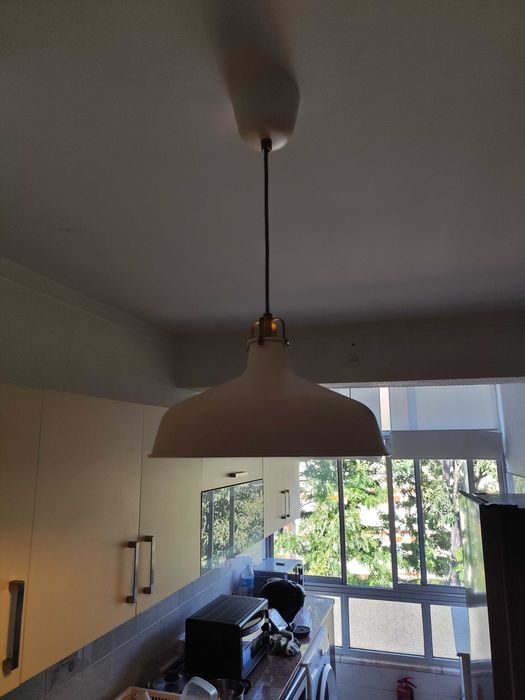 Candeeiros cozinha sala ikea RANARP