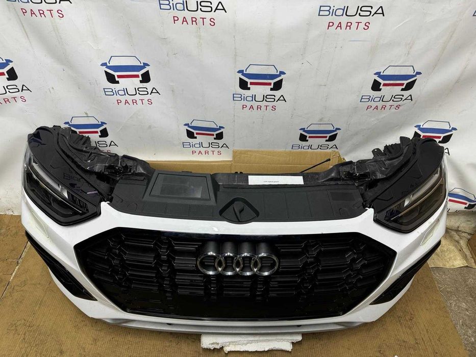 ZDERZAK Komplet Pas LAMPY CHŁODNICE Hybrid Audi Q5 80A LIFT 2020