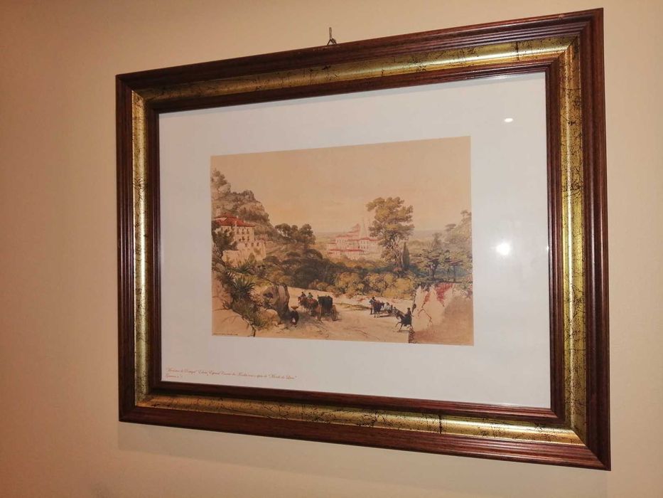 Quadro com estampa