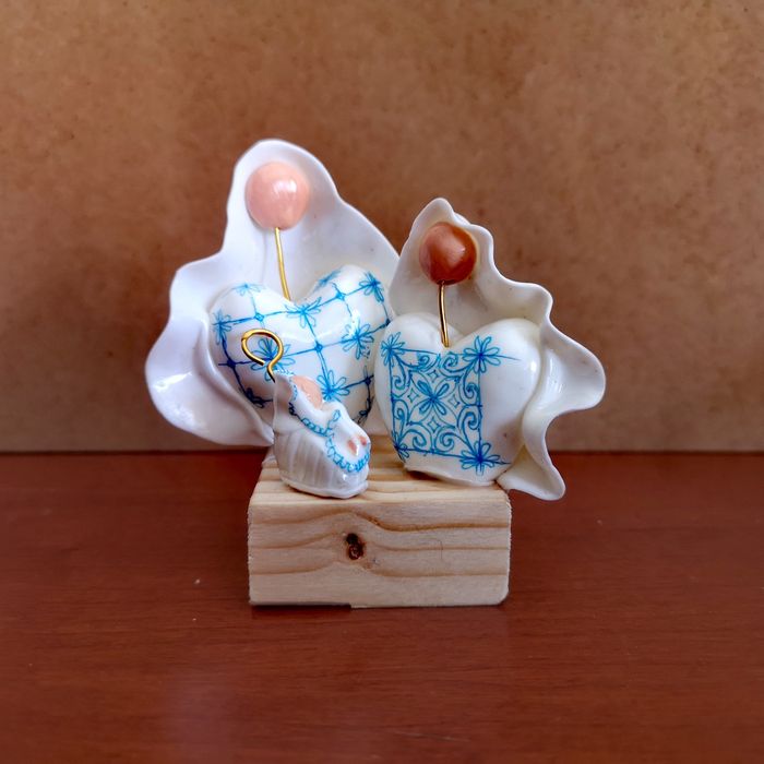 Presépio de coleção artesanal