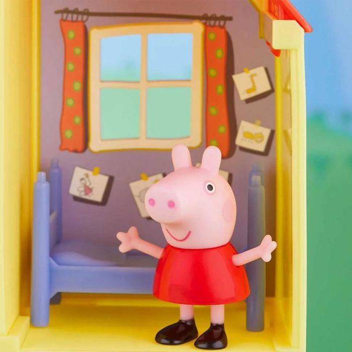Ігровий набір будиночок Пеппи з меблями фігурка Peppa Pig F2167 дом