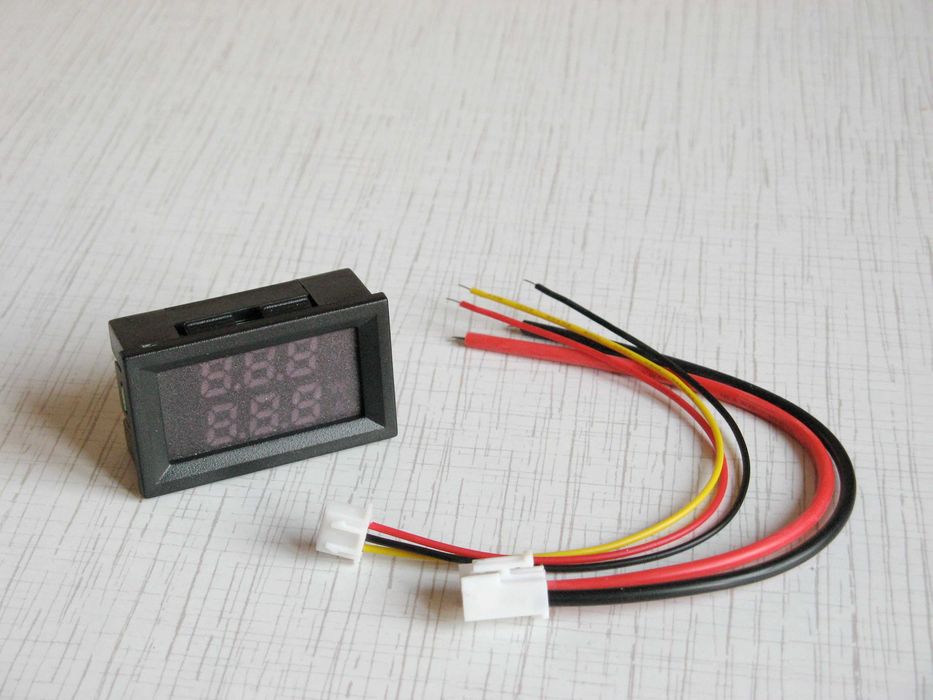 Цифровой вольтметр амперметр ваттметр термометр М430