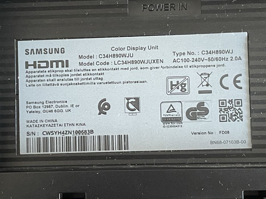 Монітор розборка