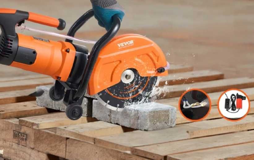Przecinarka do betonu 230mm 2000w piła tarczowa mokro/sucho z pompą