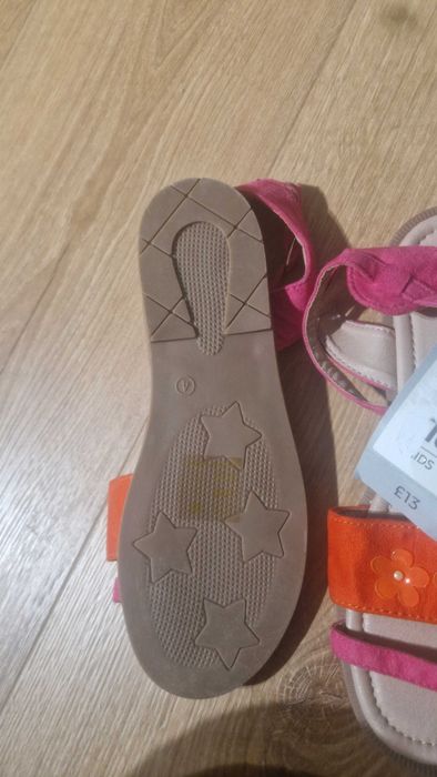 Sandaly dla dziewczyny  37 różowe