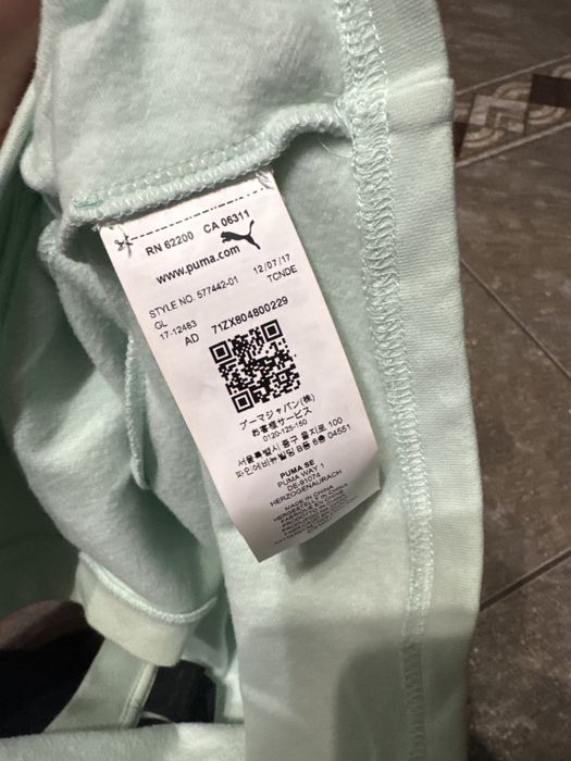 Puma вкорочена котонова футболка