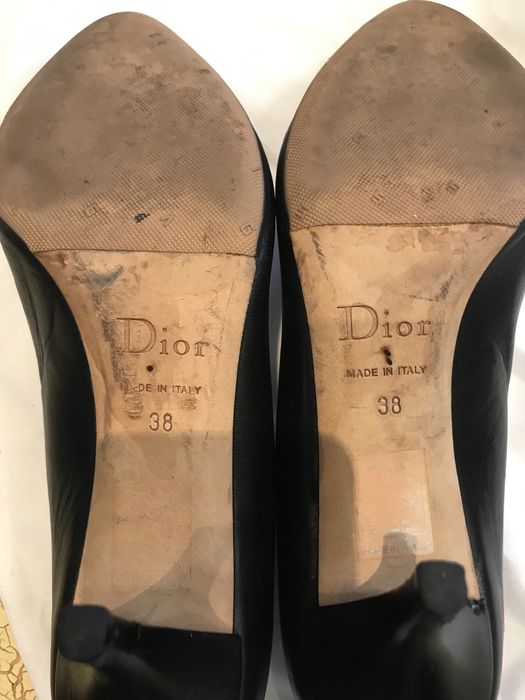 Туфли Dior натуральная кожа