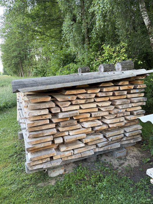 Deski dębowe cztery metry grubosc 50 mm