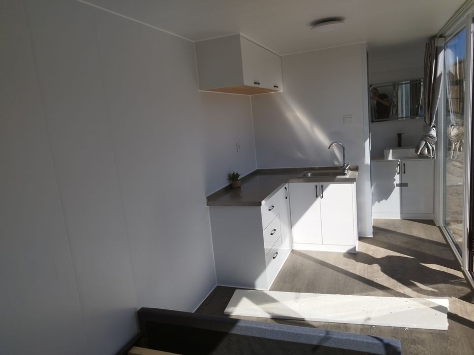 Moradia em alumínio e vidro duplo com árgon